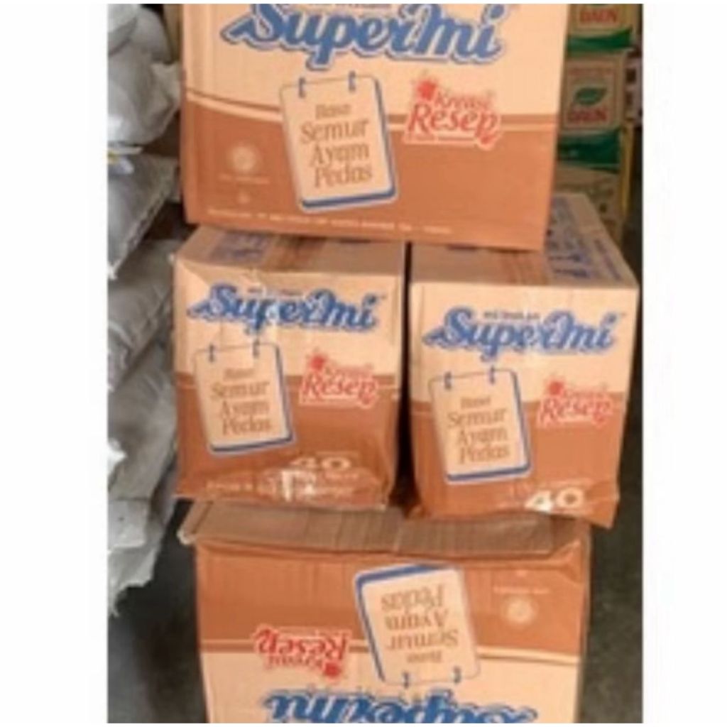 

SUPERMI SEMUR AYAM PEDAS 1 DUS ISI 40PCS