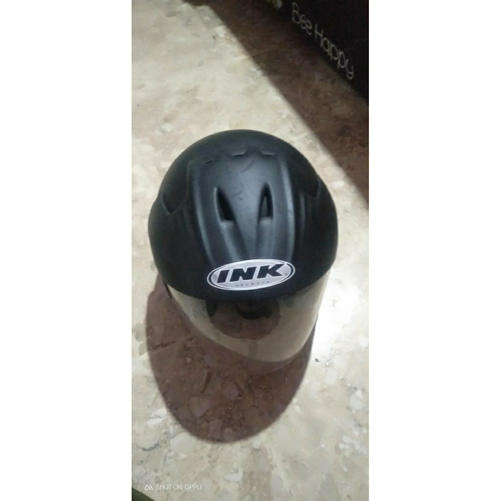 helm ink batman repaint hitam dopf oryginal