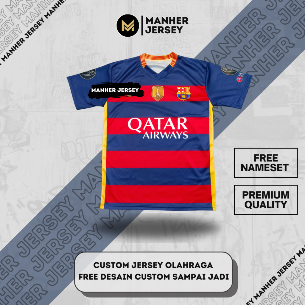 JERSEY BARCA 2015 FULL PRINTING