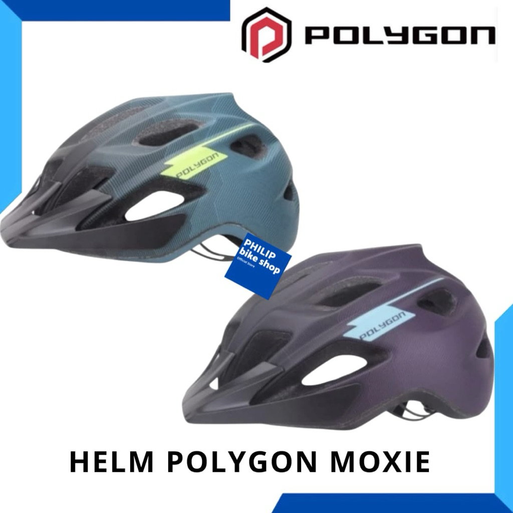 Helm Sepeda Polygon Moxie Original Terbaru