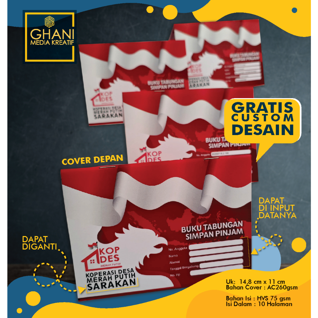 

Buku KOPERASI MERAH PUTIH 2025