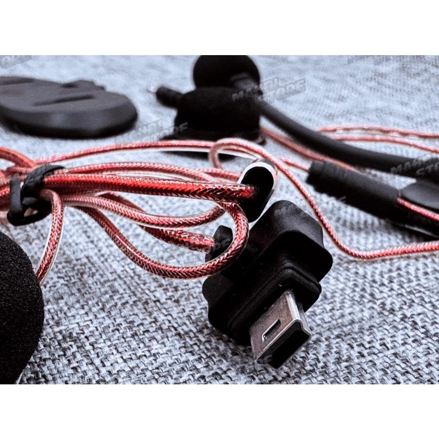 Speaker SET Soft Mic Hard Mic Full Face Fullface SERVICE KIT INTERCOM IT R8 NOT E1 EJEAS QTA BTS PAR