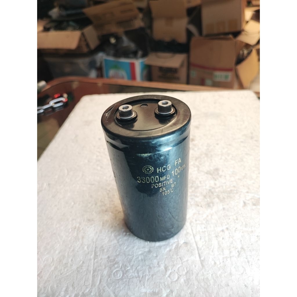 Condensator Elco HITACHI 33000uF 100VDC