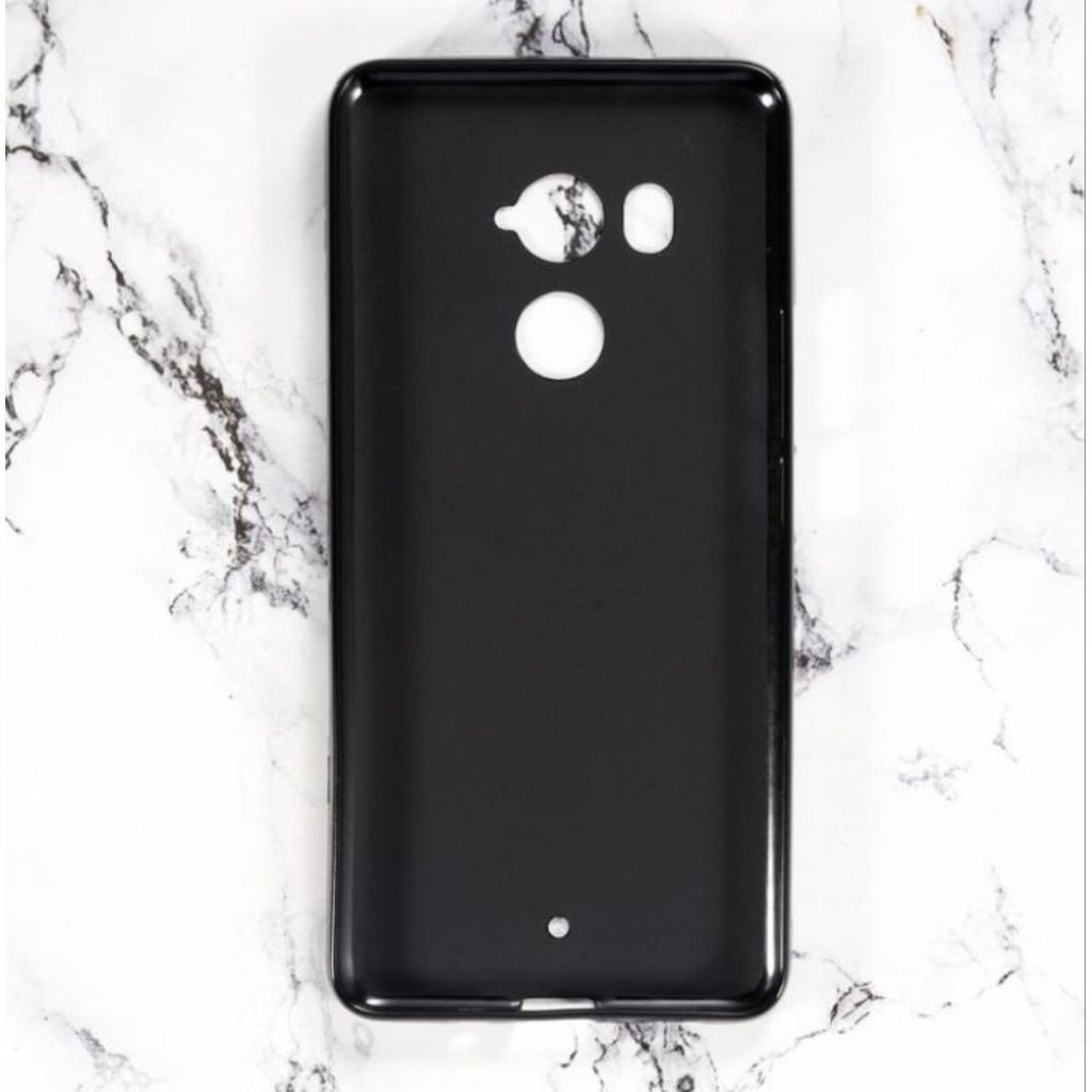 Softcase Matte HTC U11 Plus Frosted Silikon Case - Putih
