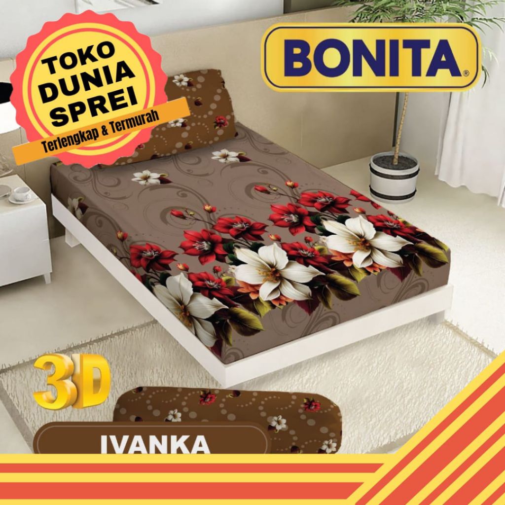 Sprei Bonita 120x200 Motif Ivanka
