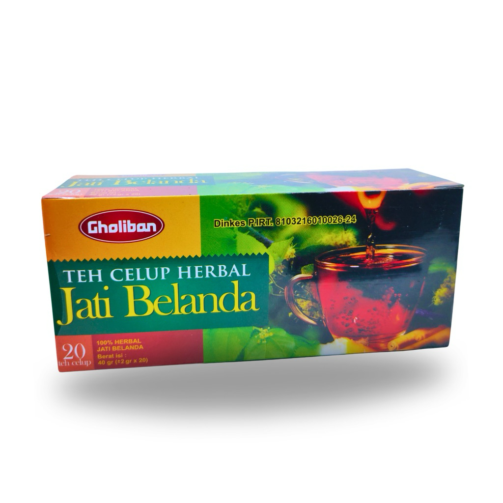 

Teh Celup Herbal Jati Belanda Gholiban