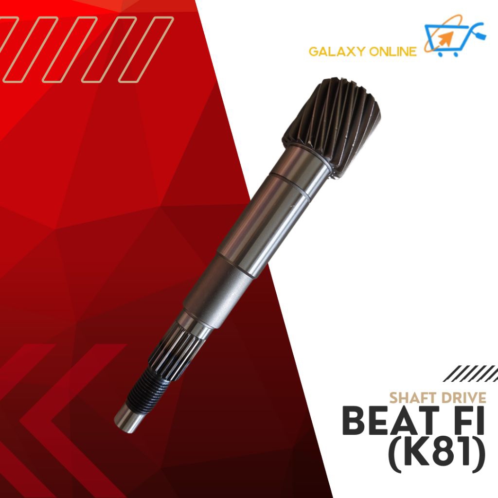 Shaft drive Beat FI (K81)