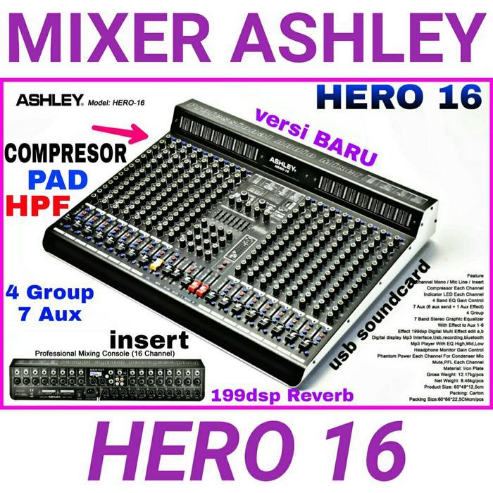 mixer ashley hero 16 hero16 original