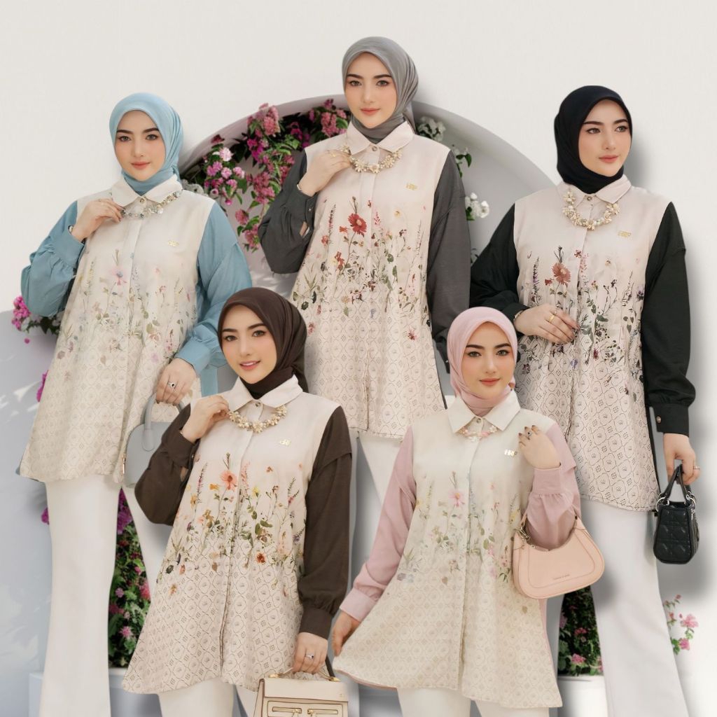 tunik kekinian by hmf Luxury terbaru best seller