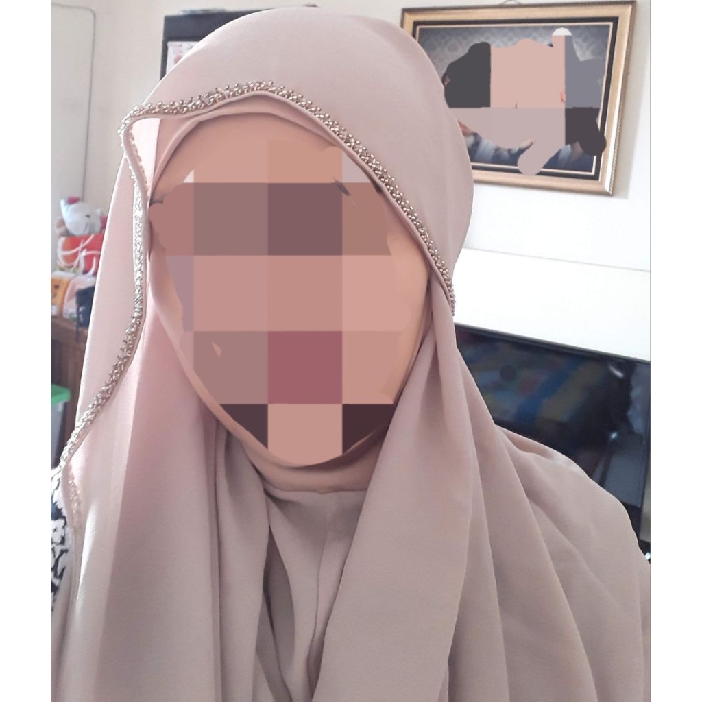 hijab instan by deyn scarf(preloved)