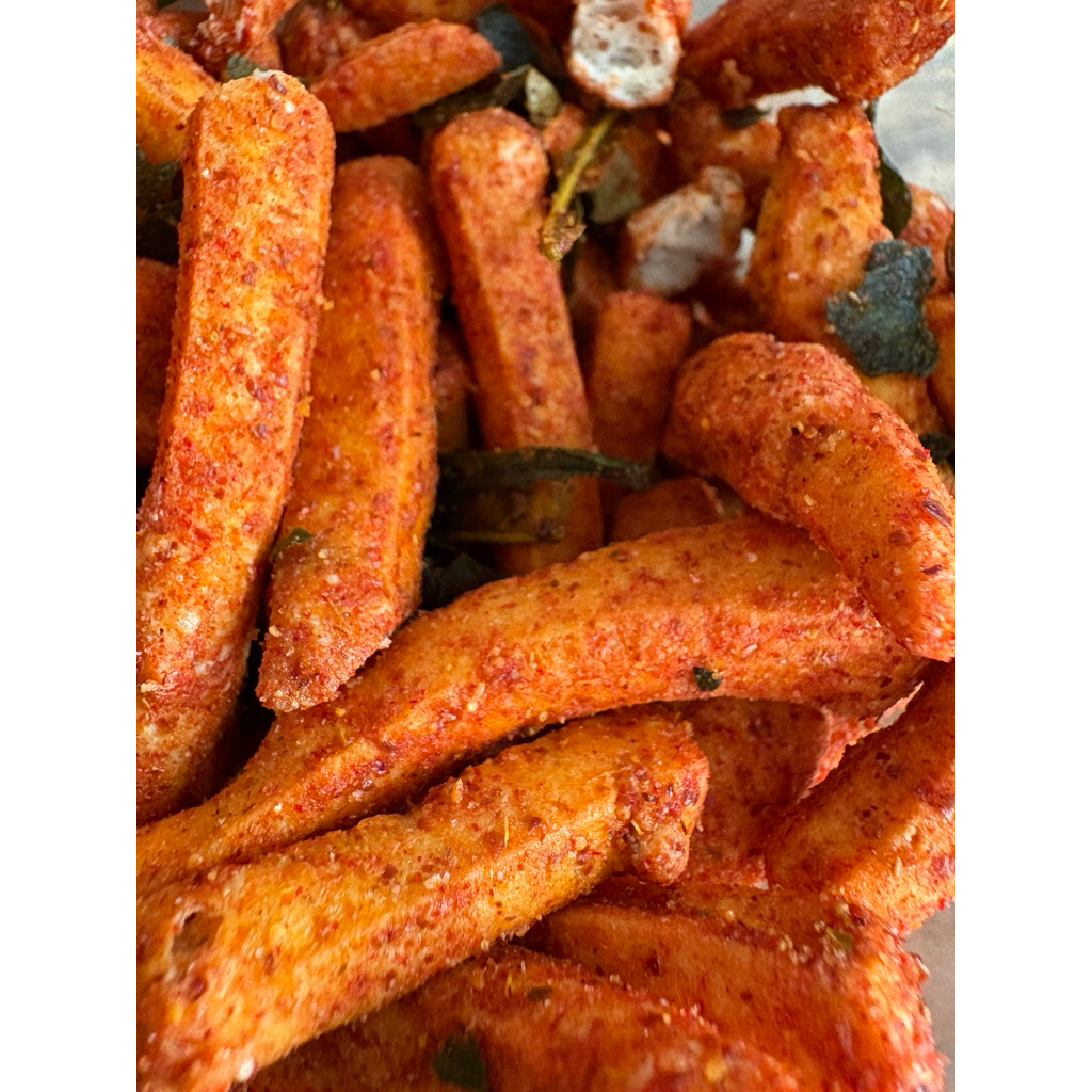 

Basreng Pedas daun jeruk