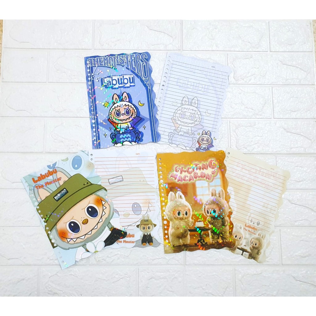 

Loose Leaf Fancy Isi Binder 20 lubang ukuran A5