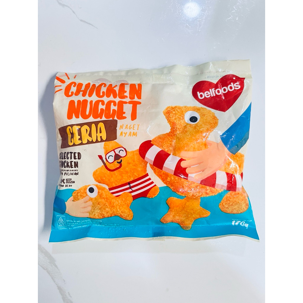 

Nugget ayam ceria BELLFOODS favorit 170gr