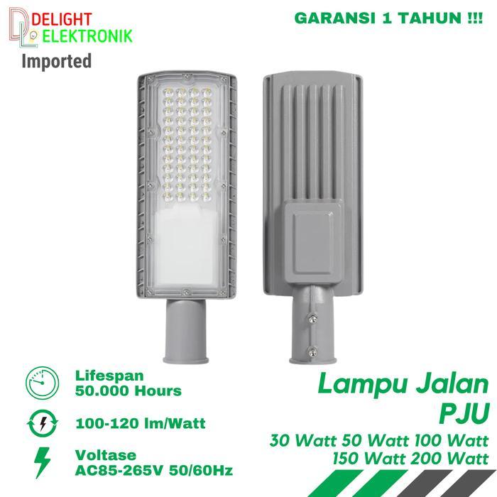 Lampu Jalan PJU LED SMD Waterproof IP65 30 50 100 150 200W Watt