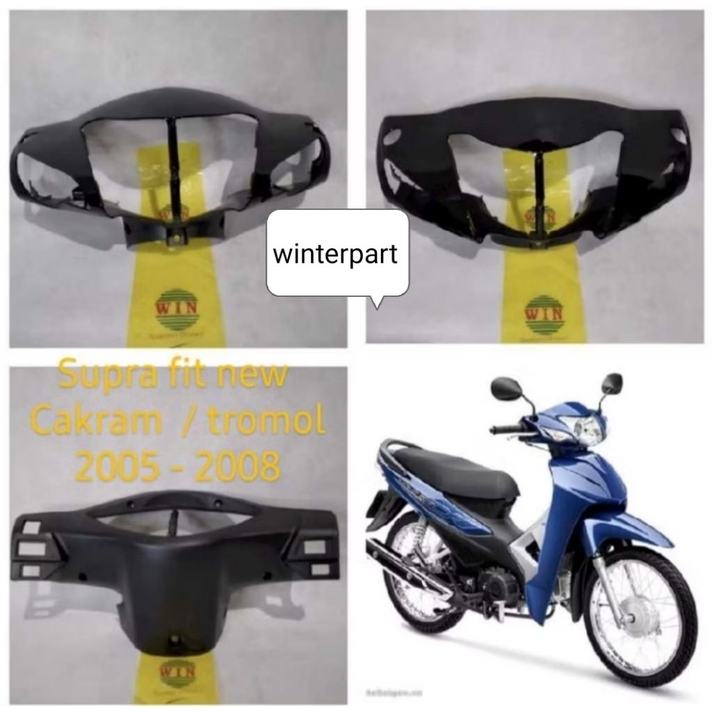 Batok Depan Belakang SUPRA FIT NEW CAKRAM | TROMOL  2005-2008