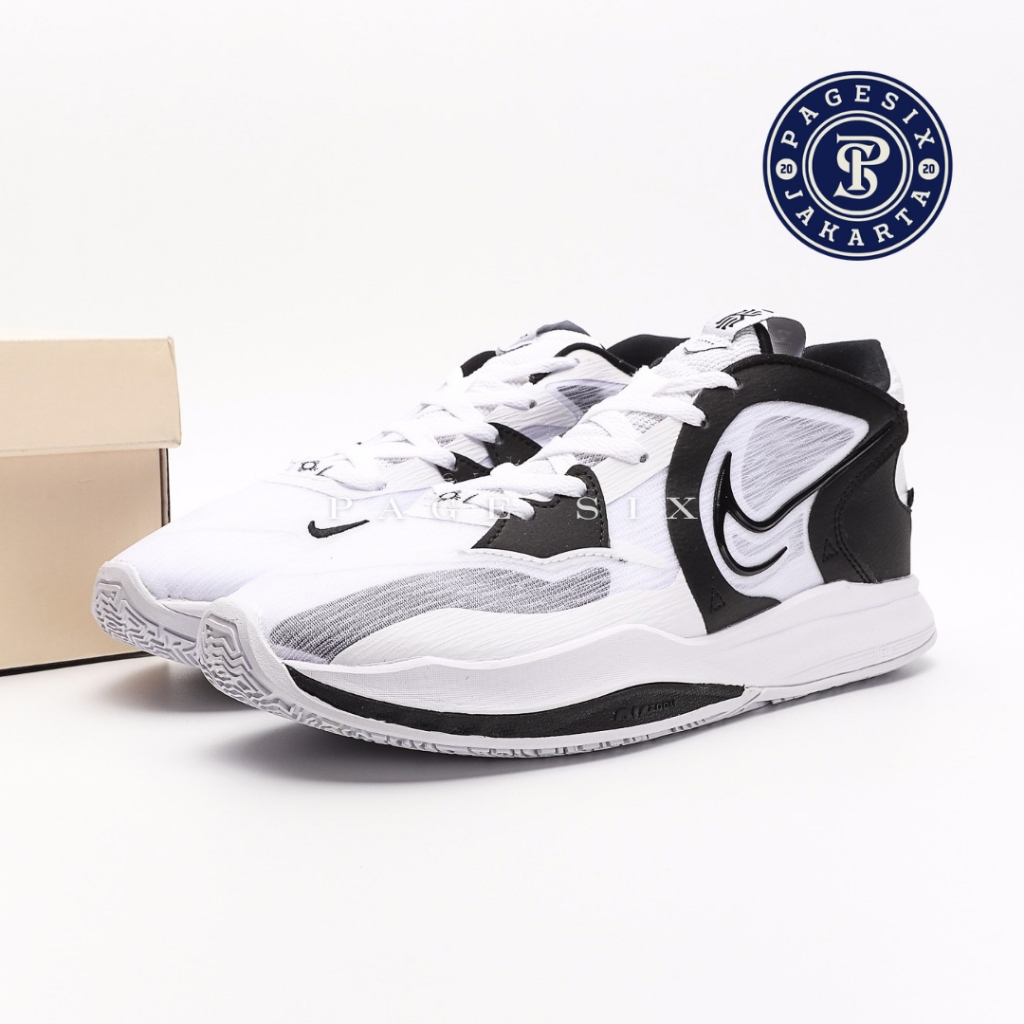SIZE 45 READY STOCK - Nike Kyrie Low 5 TB Black White (V) (Sepatu Basket / Basketball Shoes) BNIB OR
