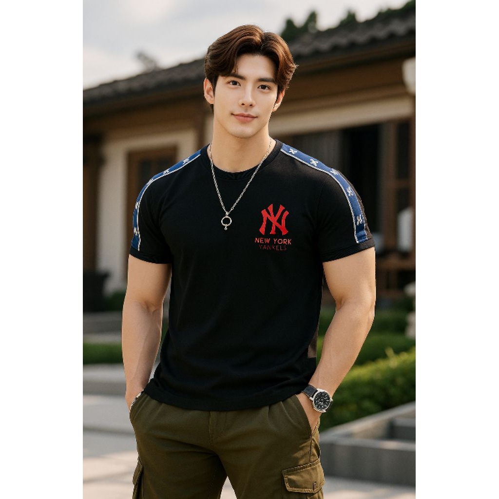 KAOS BRANDED PRIA KAOS IMPORT PRIA KAOS PRIA PREMIUM NY - YANKEES L,XL,XXL
