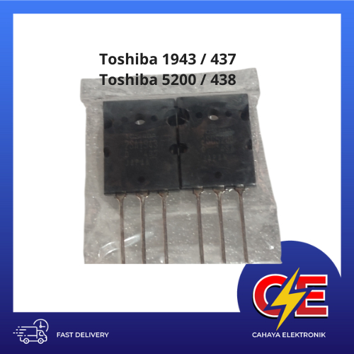 Transistor Sanken Toshiba 5200 / Ori 437