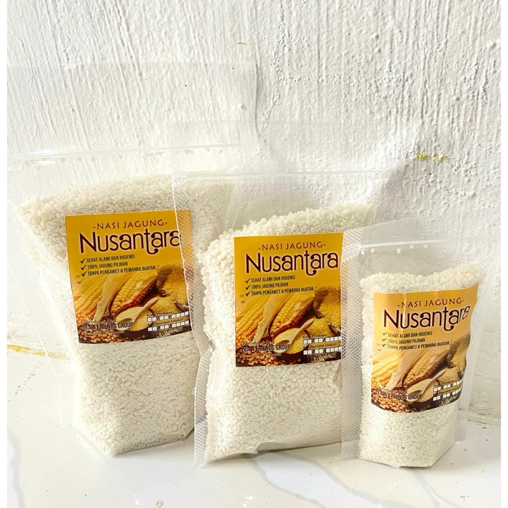 

Nasi Jagung/Sego Jagung Instan Kering Putih Berkualitas Pengganti Makanan Pokok Untuk Diet Jagung Murni Khas Temanggung