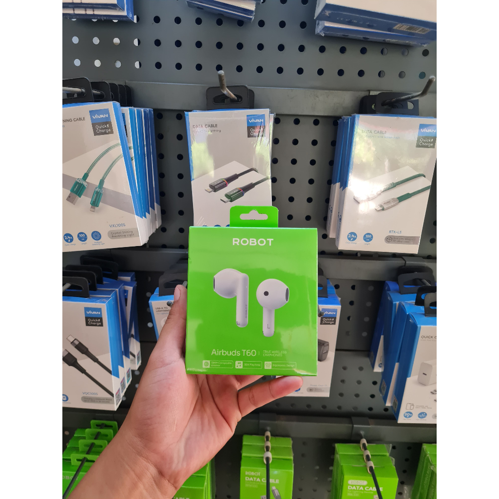 ROBOT AIRBUDS T60 WIRELESS BLUETOOTH