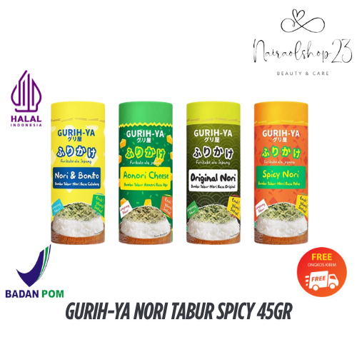 

Gurih-Ya Nori Tabur Spicy 45gr