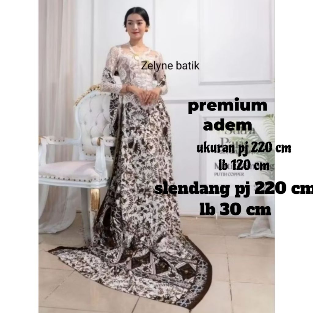 Kamen Set Selendang Batik Sopal Sutra Paris Premium – Kain Bali Modern