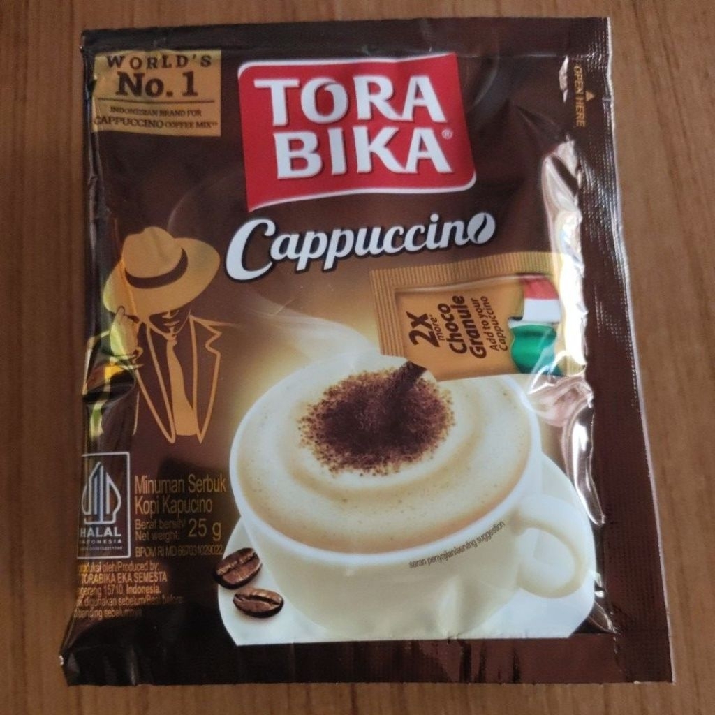 

kopi torabika cappuccino rencengan