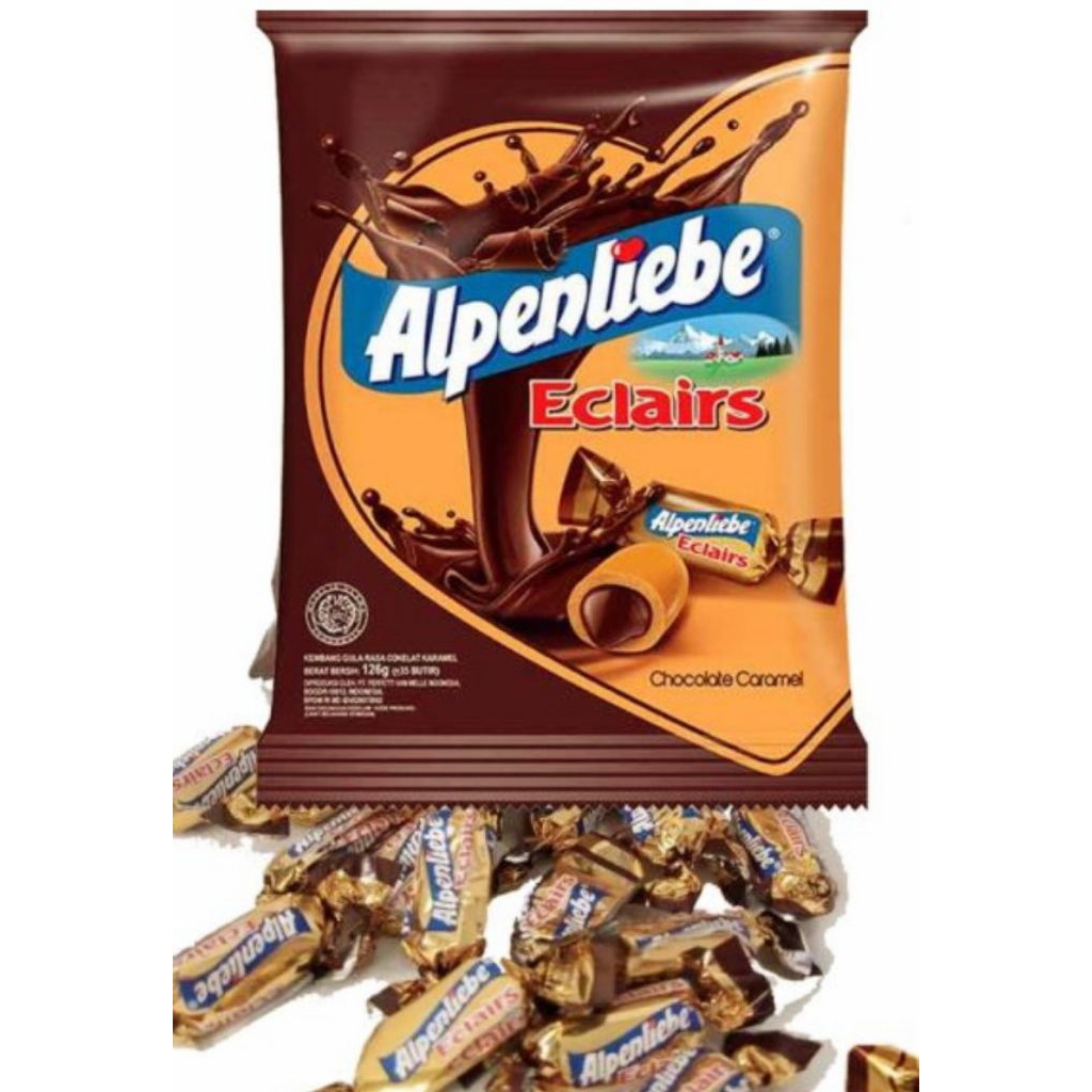 

Alpenliebe eclairs permen karamel per pak isi 40 pcs