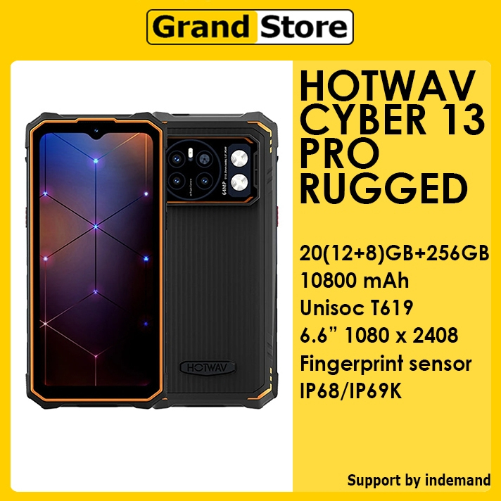 Hotwav Cyber 13 Pro 20GB 256GB Android 13 10800mAh 20W
