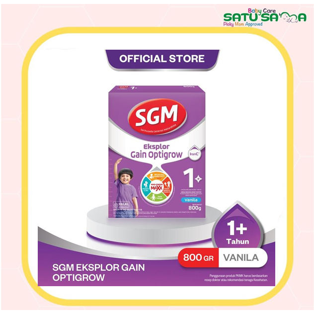 

SGM EKSPLOR GAIN OPTIGROW VANILLA 800 G