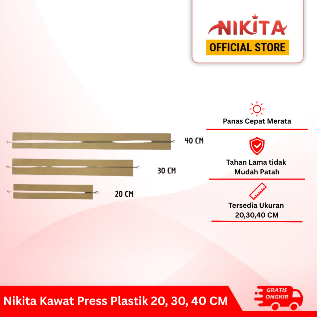 NIKITA Elemen pemanas Sealer / Kawat Sealer