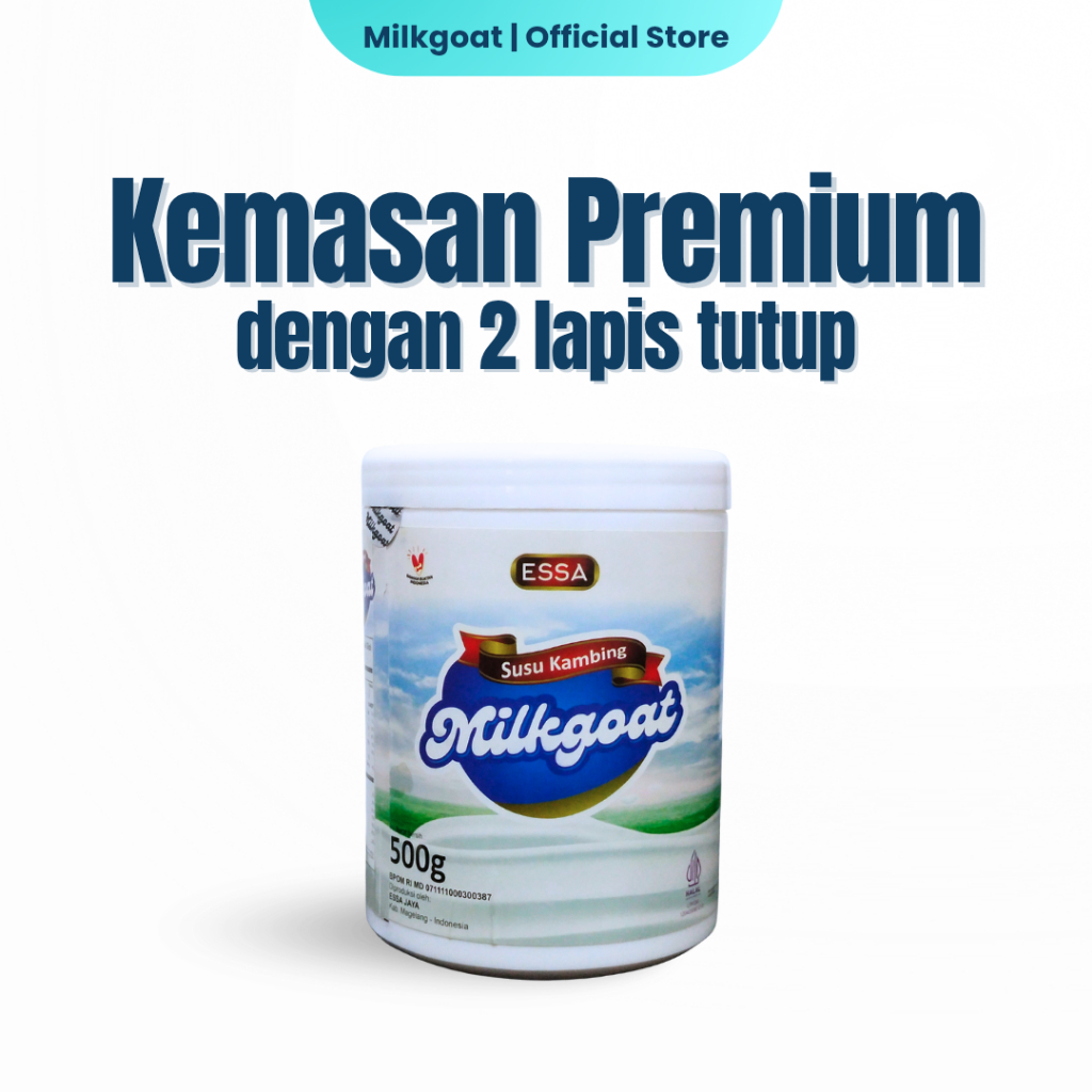 

Susu Kambing Etawa Original 500g Milkgoat – Baik untuk Kolesterol & Tulang