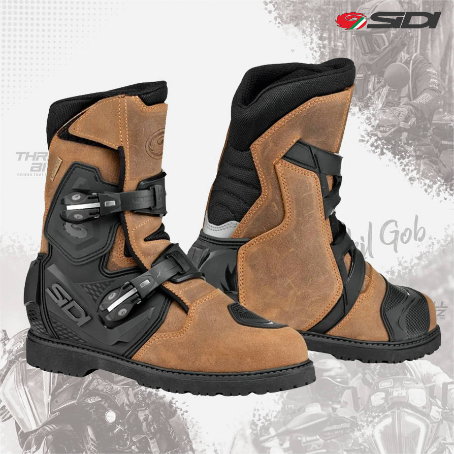 Sepatu Sidi Mid Adventure 2 Goretex Boots Tobacco