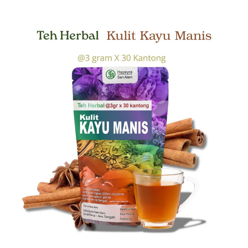 

teh herbal kulit kayu manis