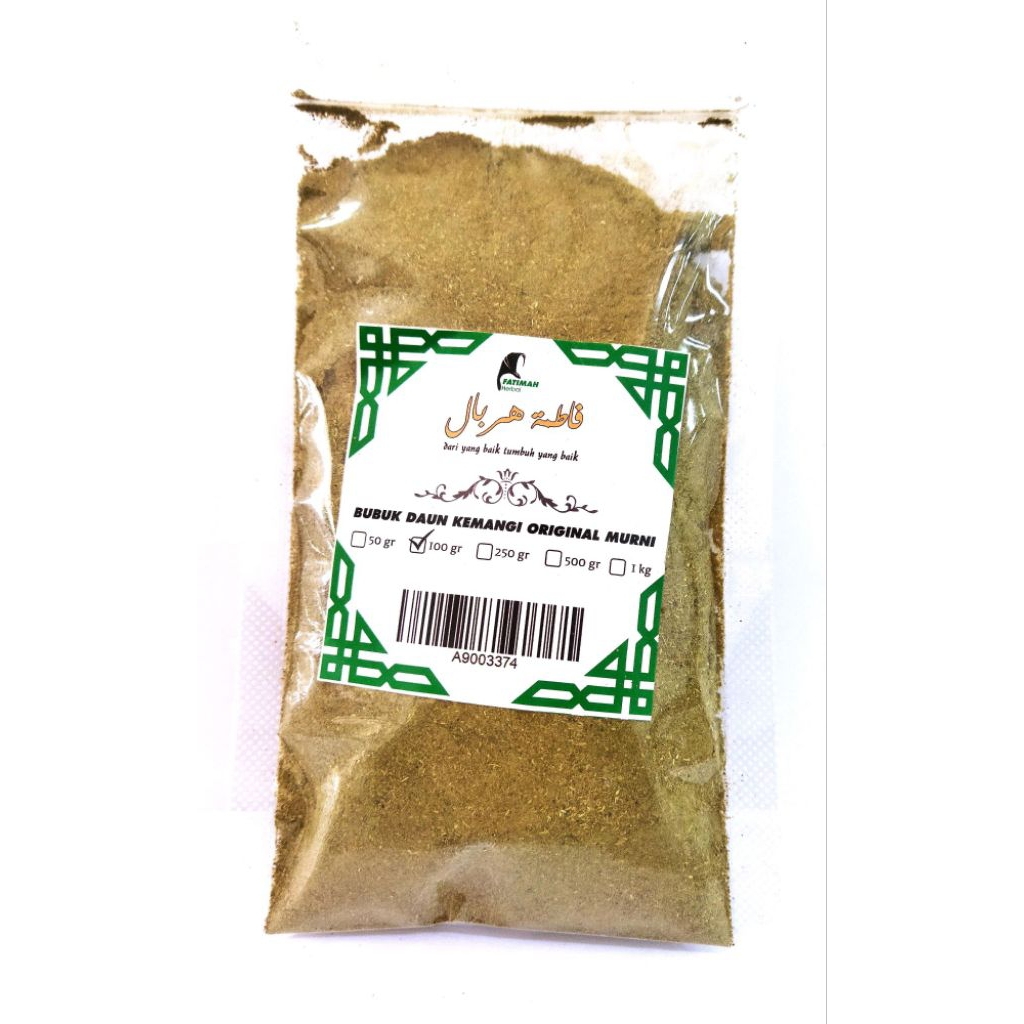 

Bubuk Daun Kemangi Original Murni - Basil Leaves Powder - 100gr