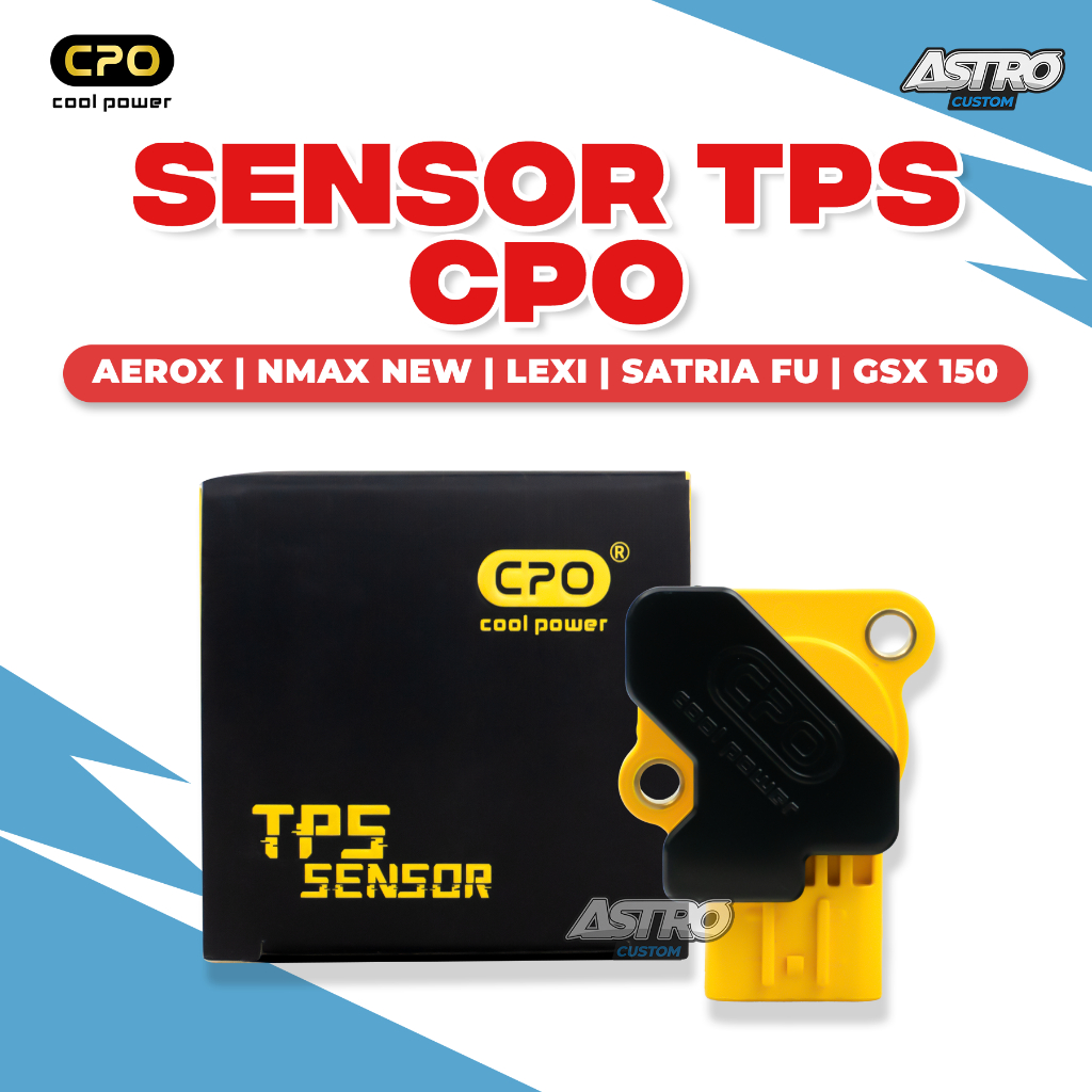 Sensor TPS CPO Nmax 155 New Aerox 155 Lexi 125 Satria Injection WR155 GSX 150 TPS Racing Cool Power