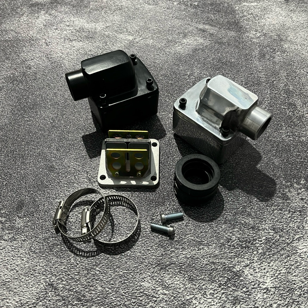 Intake Manifold  Susun Vespa Komplit Membran Rxz