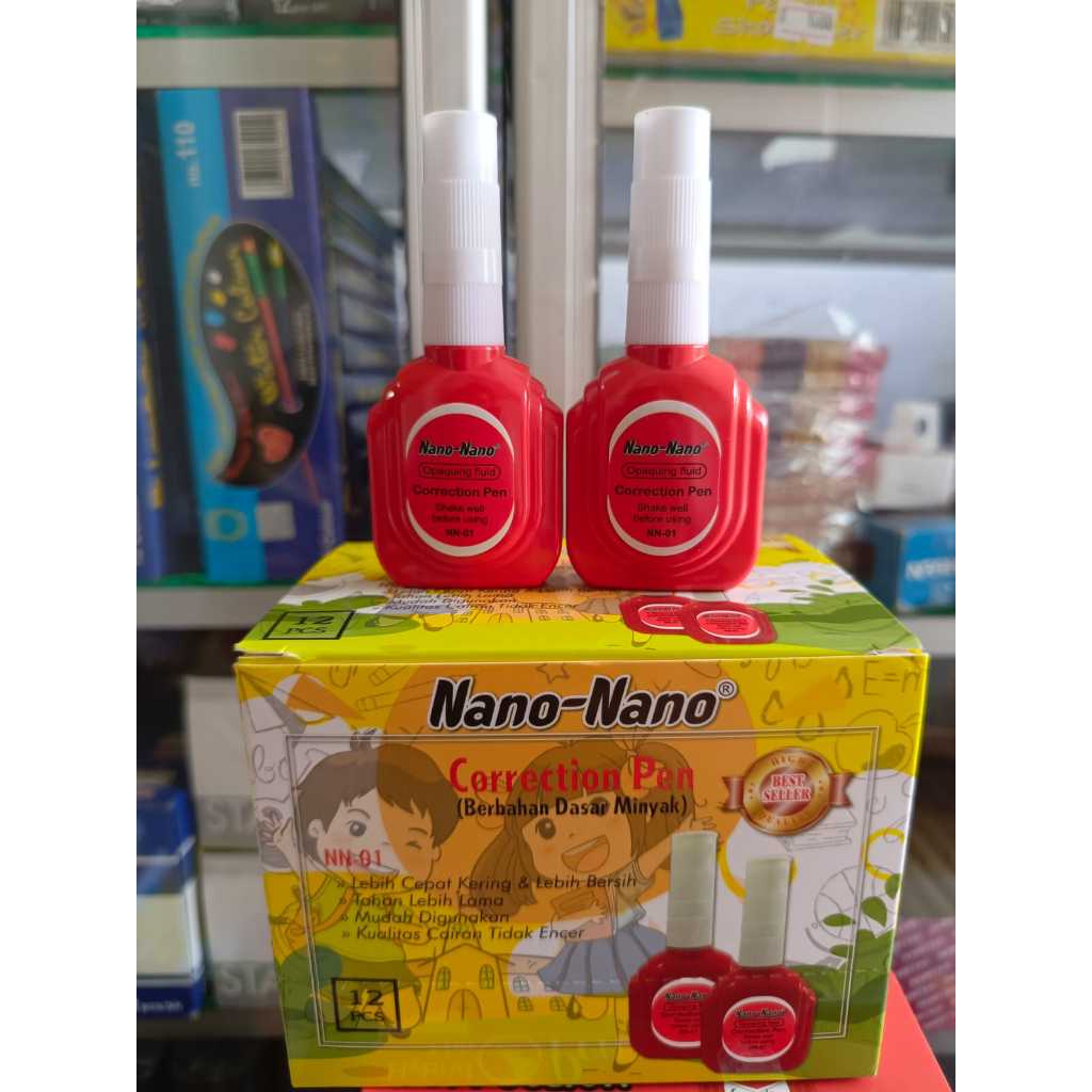 

Tipex / tip ex / Correction pen fluid cair Nano-nano NN-01