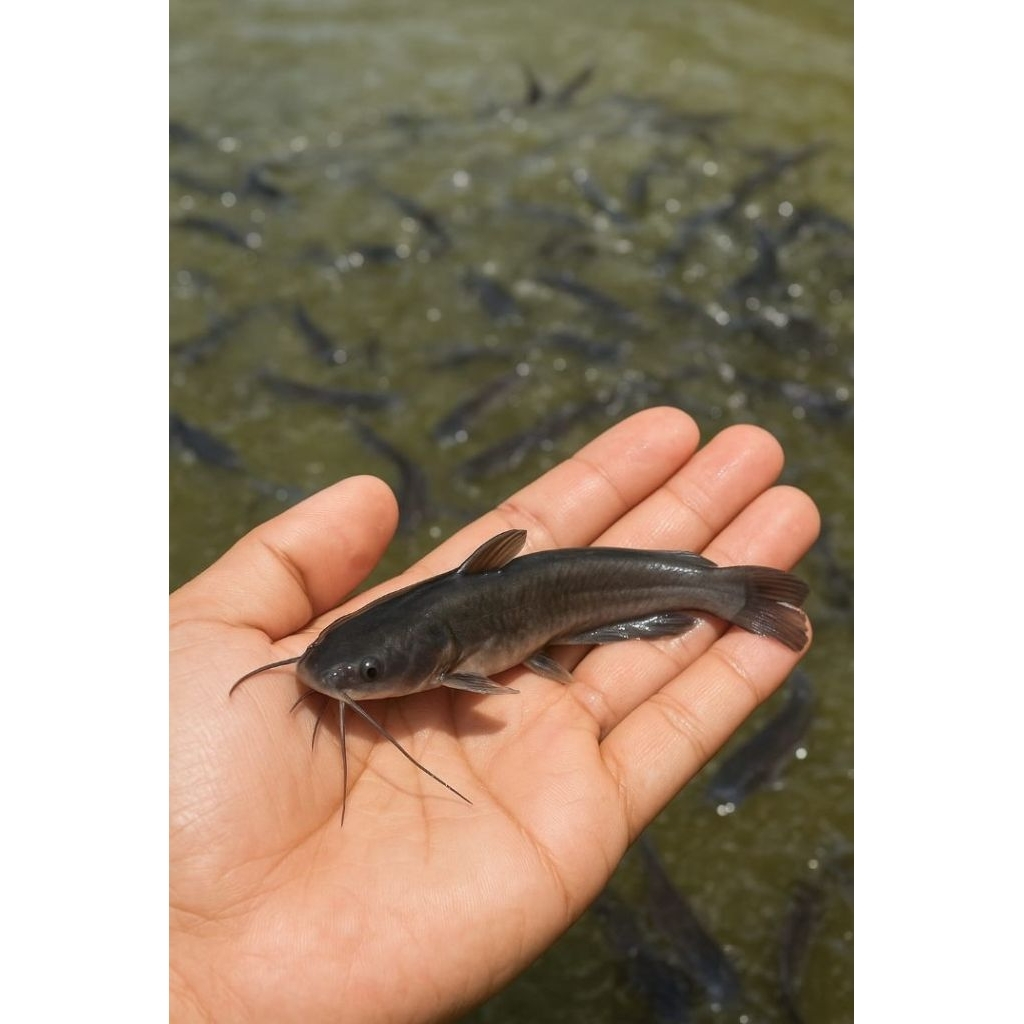 Bibit Lele Sangkuriang/Mutiara Per Ekor - Ukuran 8/9 Cm - Bibit Unggul Dari Indukan Berkualitas