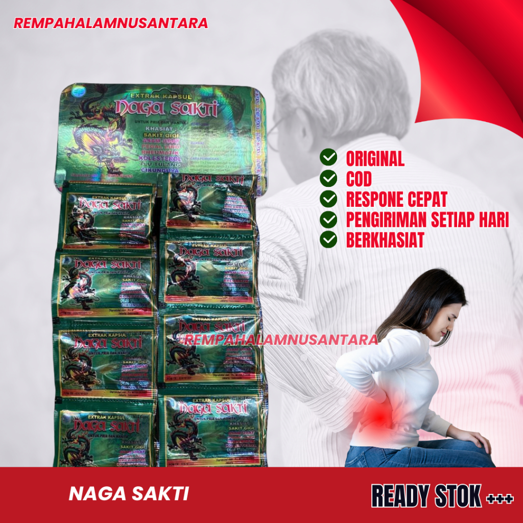 

Naga Sakti Original Kapsul Asam Urat