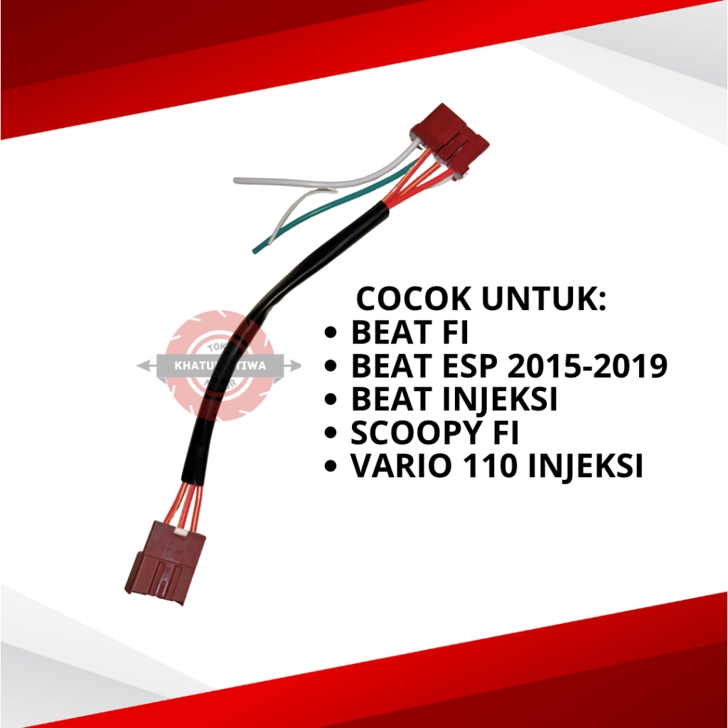 SOKET ECU BEAT FI BEAT INJEKSI SCOOPY FI VARIO 110 FI INJEKSI SOCKET ECM ECU BEAT ESP K81 SOKET ECU 
