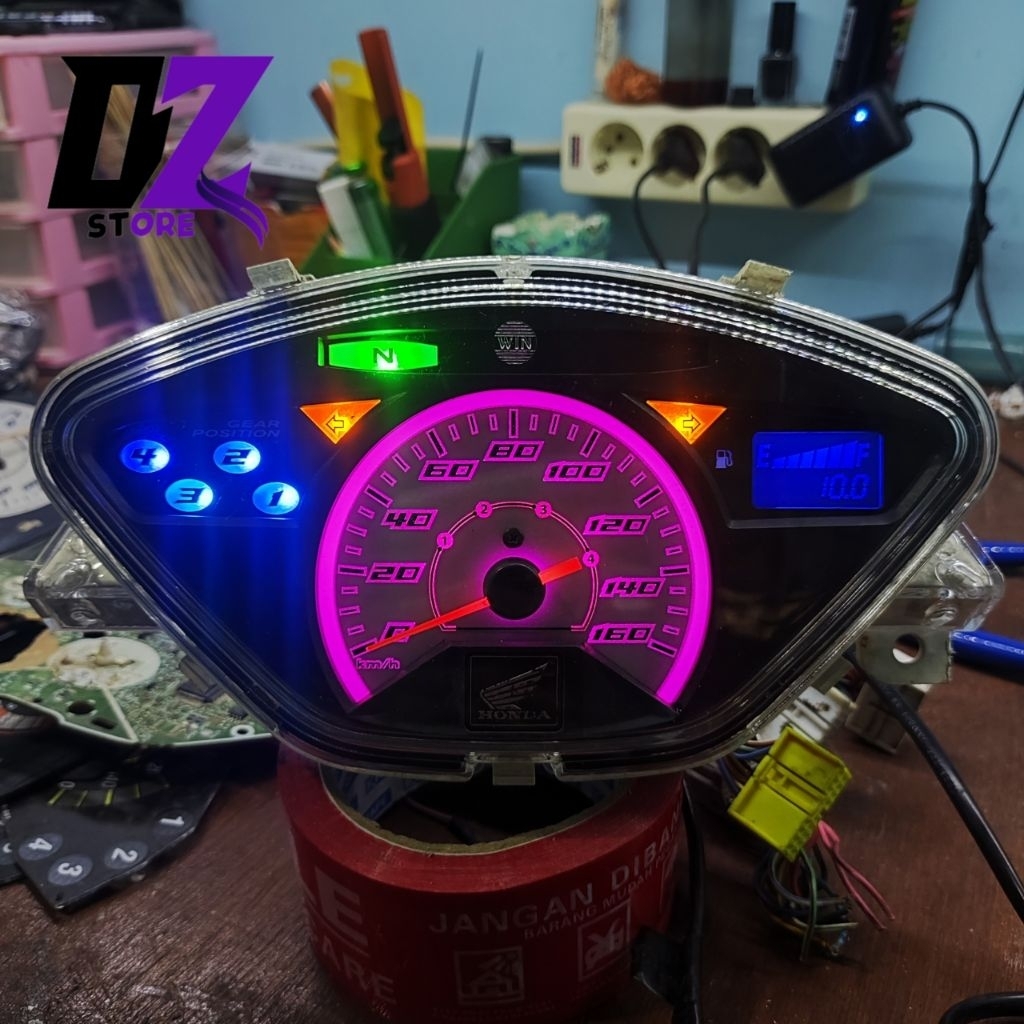 spidometer supra x 125 original costume