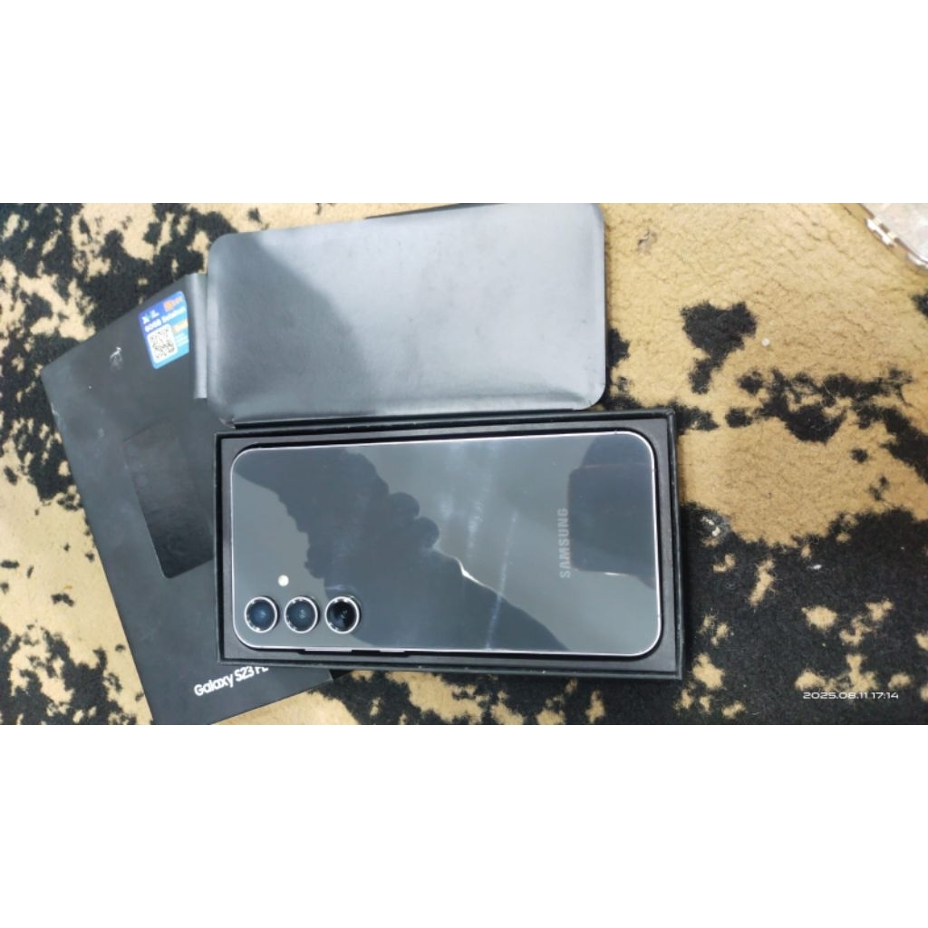 Samsung S23FE 8/256GB fullset second bekas