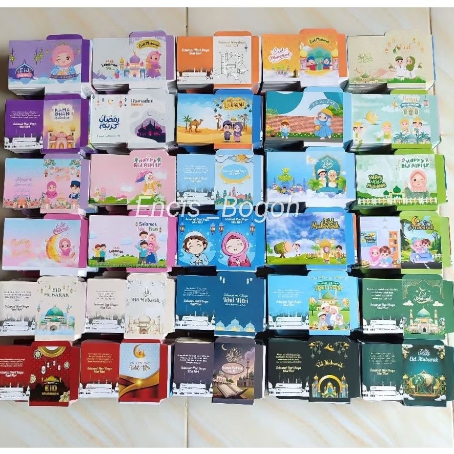 

1000 LEMBAR AMPLOP LEBARAN TEMA MUSLIM UK MINI