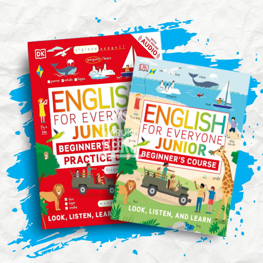

Buku English for Everyone Junior Beginners Practice Book Look, Listen, Learn, and Practise