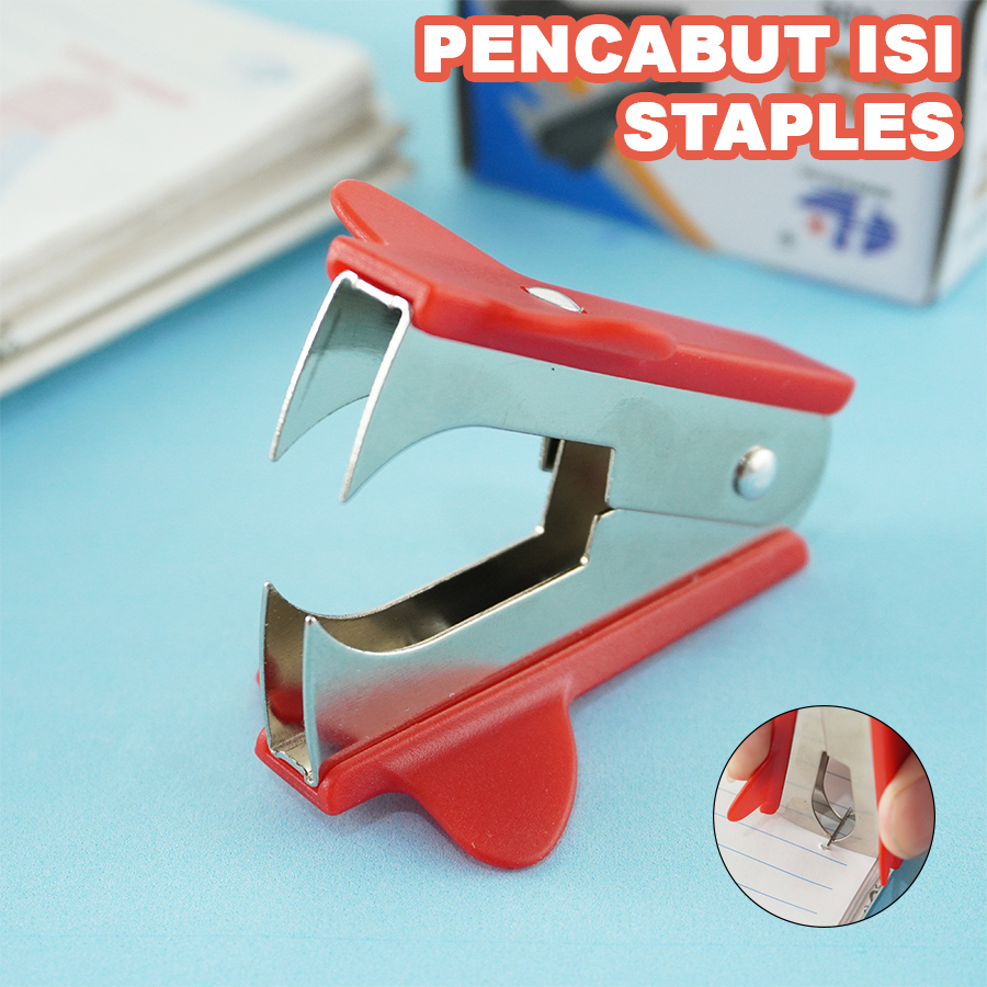 

Alat Pencabut Staples / Staple Remover – Praktis, Aman & Tahan Lama – Warna Random GJ-070301