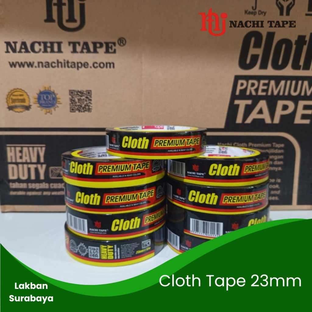 

Lakban Kain Nachi 1 inch / 23mm x 12m PerPcs