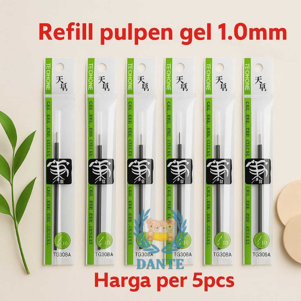 

Isi Refill Pulpen Gel 1.0 mm - per 5pcs