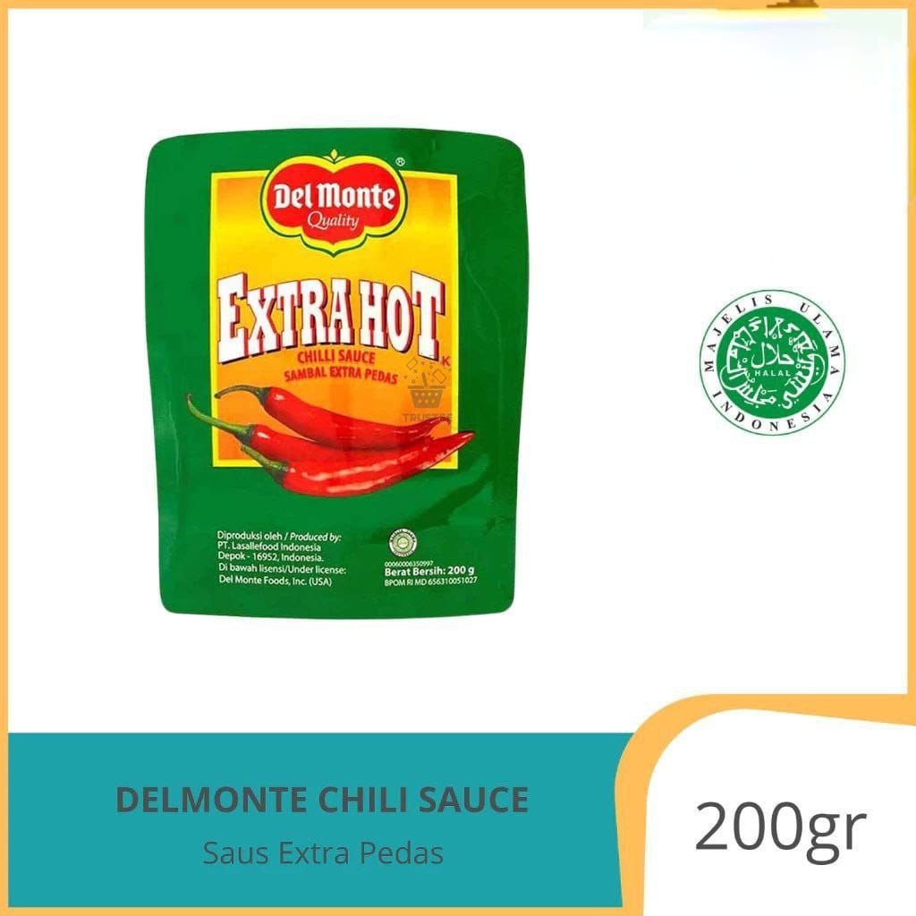 

Delmonte saus extra hot 200gr