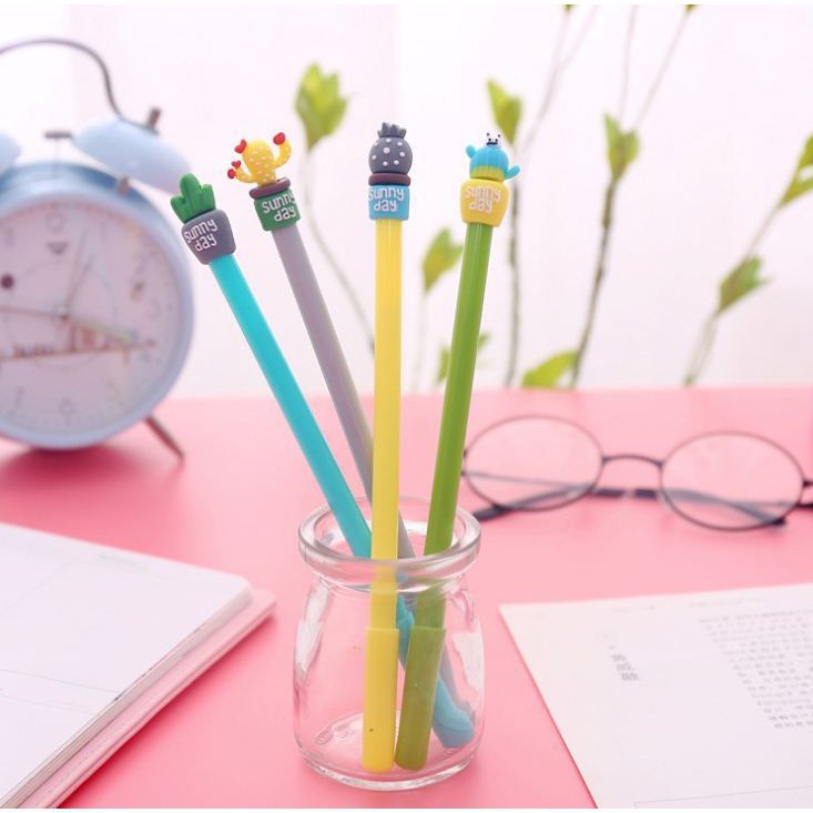 

NGZ Pena Karakter Kaktus Pulpen Cactus Karakter Lucu Warna Warni Bolpen Cute Tinta Gel Alat Tulis Kantor Sekolah Murah